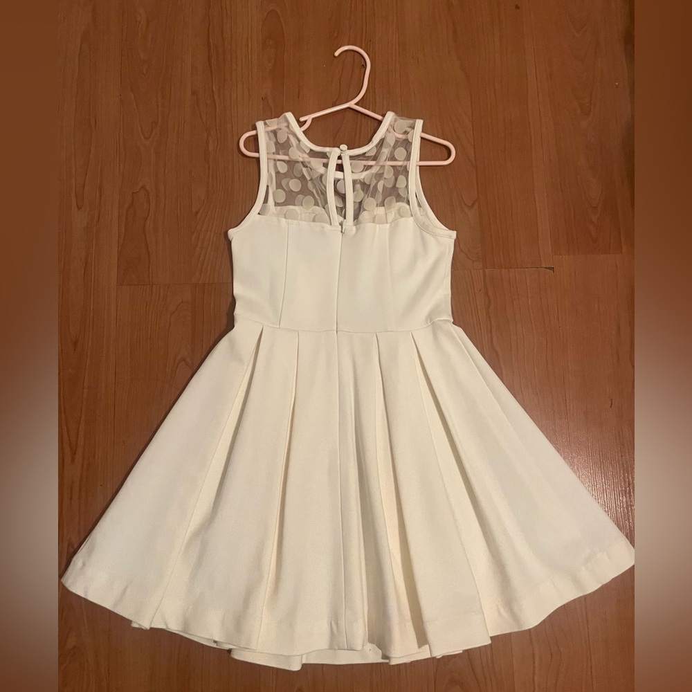 Elegant White Kids Dress